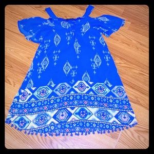 Girls blue dress